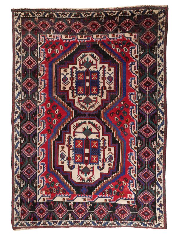 Lot of two oriental carpets, 20th century