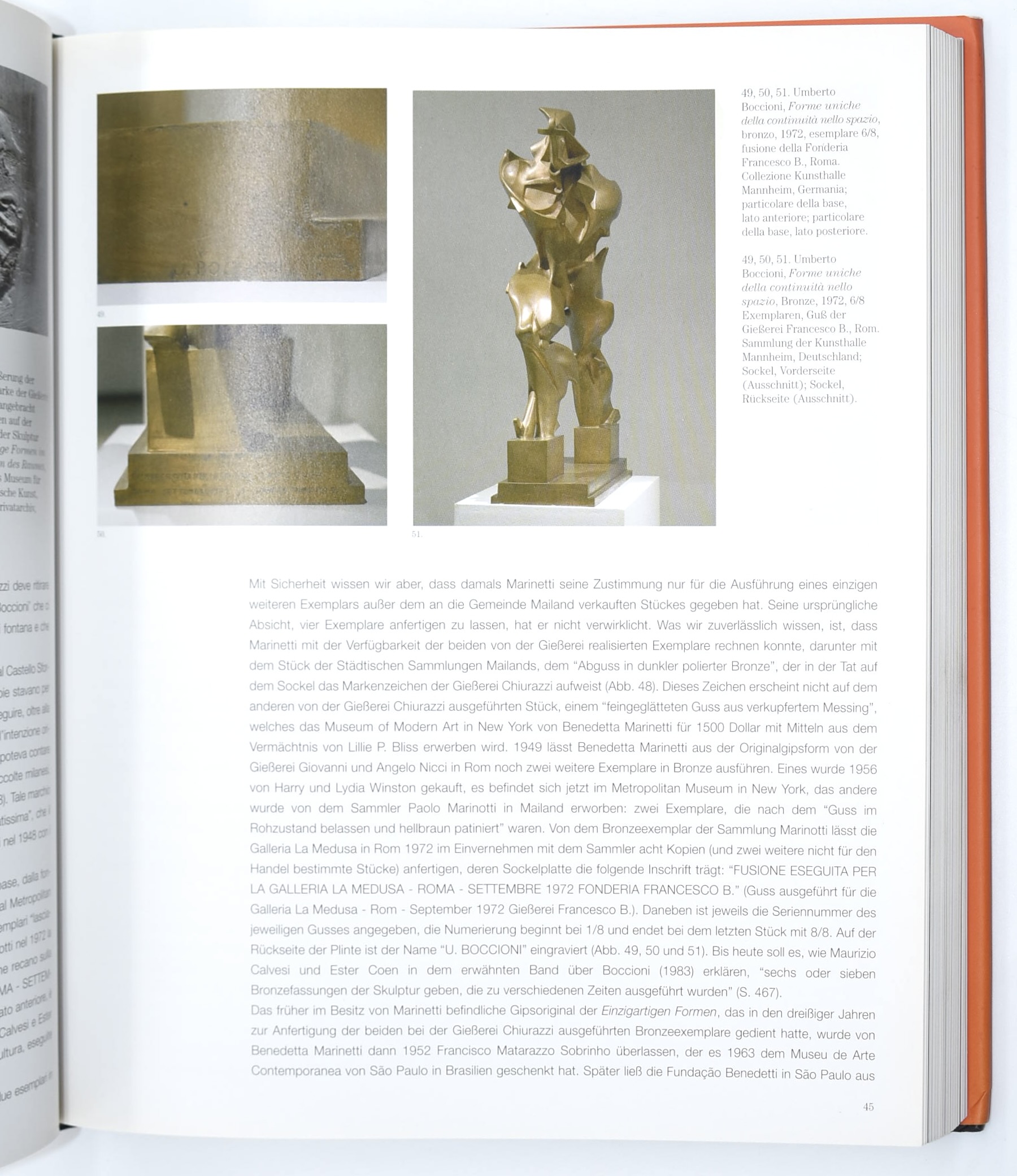 Umberto Boccioni, Opera in 3 volumi (cataloghi d’arte)
