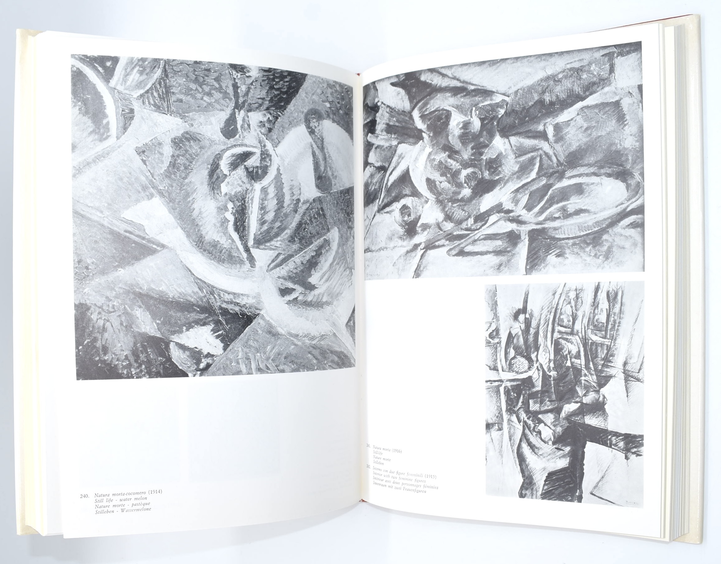 Guido Ballo, Boccioni (2 volumi) / AA.VV., Boccioni 1912. Materia (2 volumi)