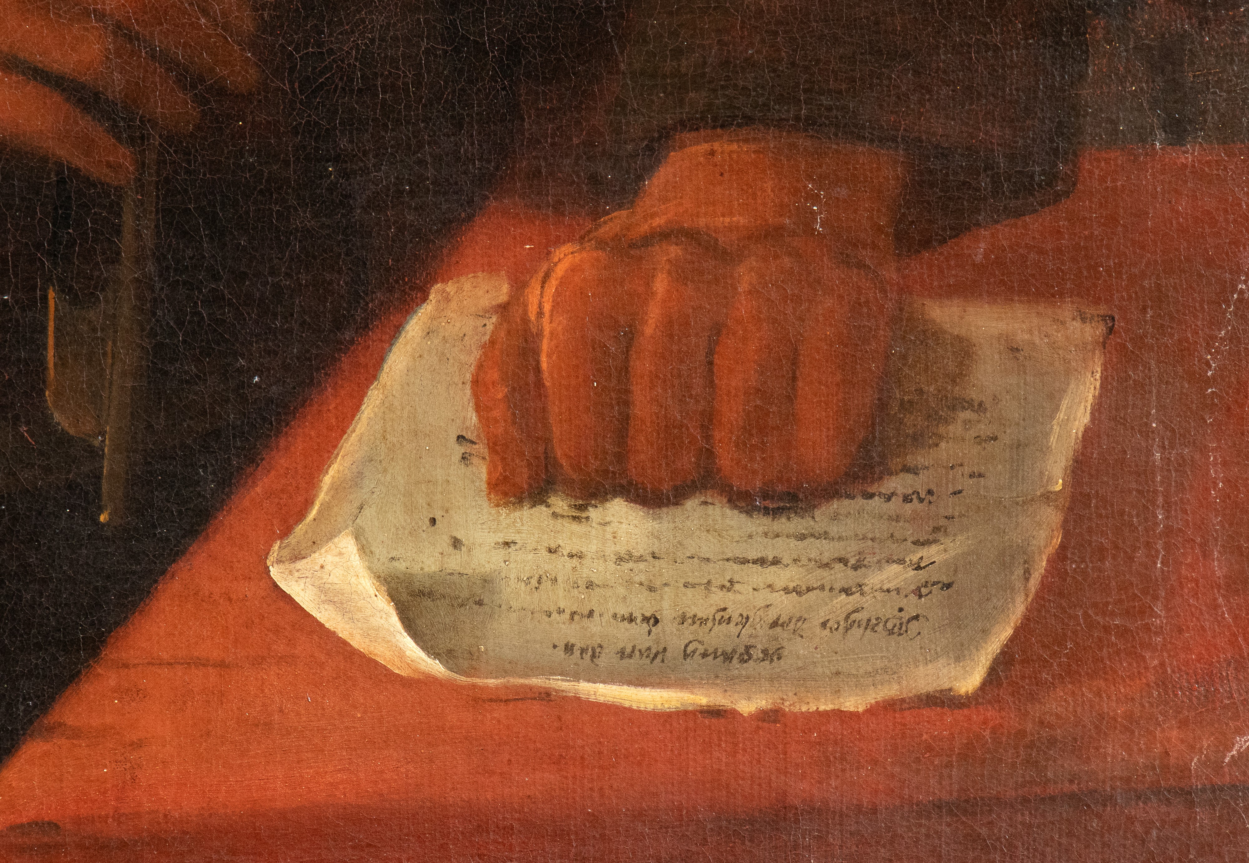 Artista Fiammingo, XVIII Secolo - Suonatori, olio su tela