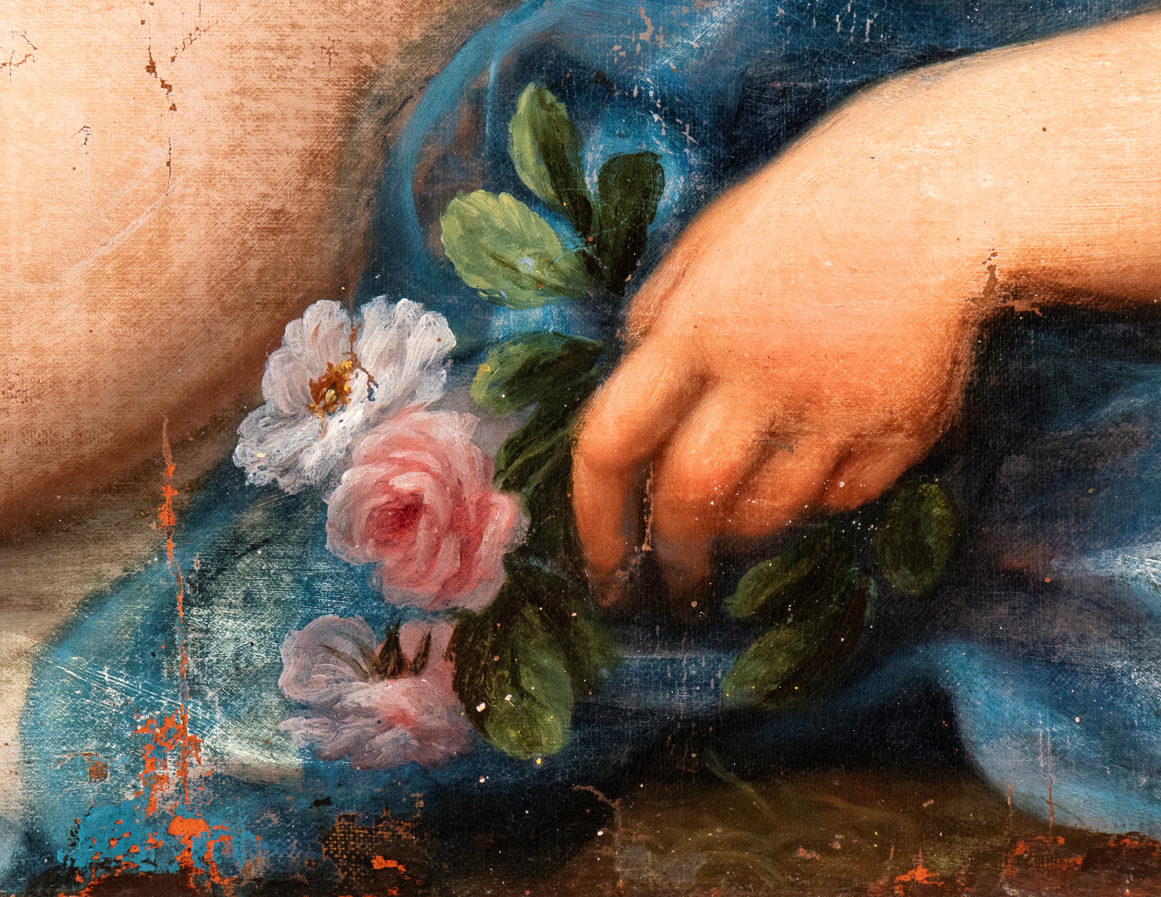 Cupido allontana un satiro da Venere dormiente