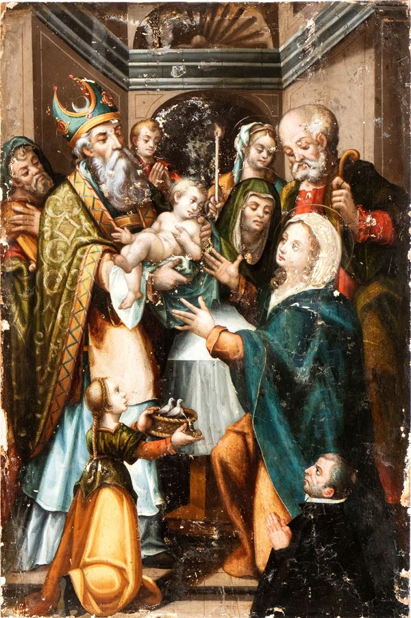 Artista emiliano, XVI secolo - The Circumcision of Christ