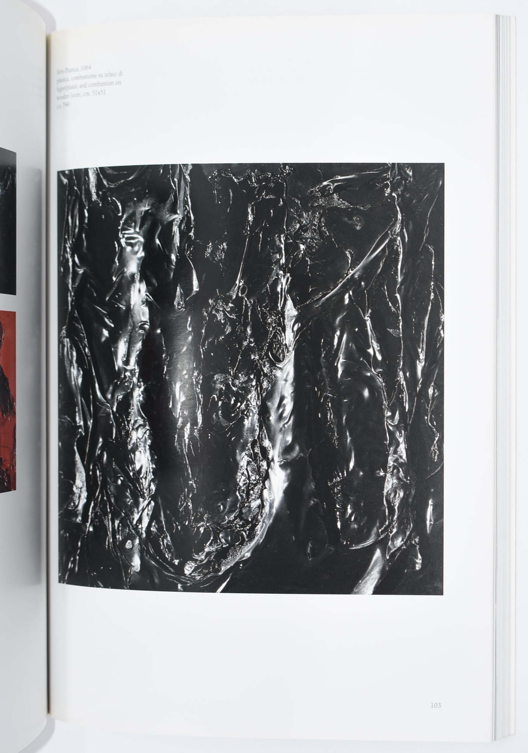 Alberto Burri, Quattro volumi di cataloghi e monografie (In-4°)