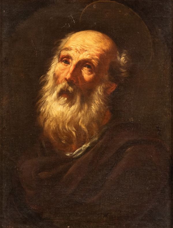 Testa di santo barbuto