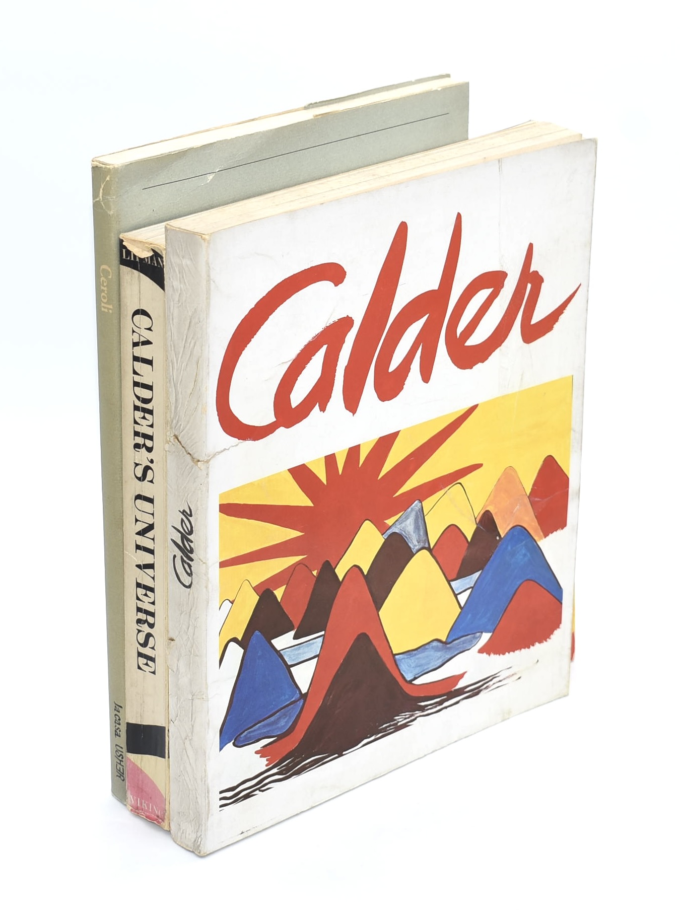 Jean Lipman, Calder’s Universe; AA.VV., Calder a Saché; Maurizio Calvesi, Ceroli (3 volumi, catal...