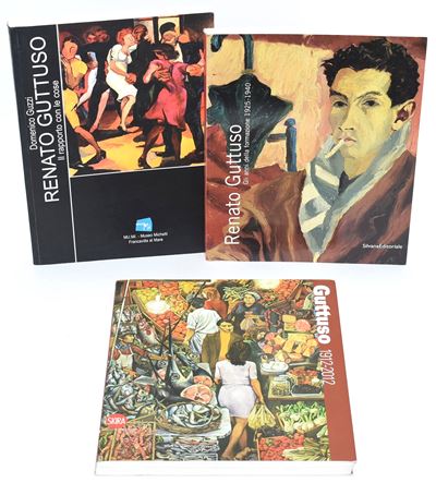 Renato Guttuso, Cataloghi d’arte (3 volumi)