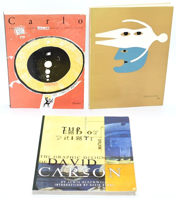 Cataloghi d'arte contemporanea (3 volumi)