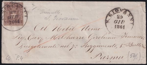 Toscana - G.P. tariffa per Militari  - Asta FRANCOBOLLI E STORIA POSTALE - Bertolami Fine Art - Casa d'Aste