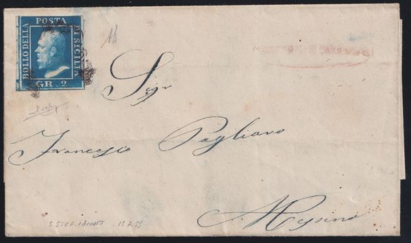 Sicilia - Annullamenti, S. STEFANO DI CAMASTRA (pt.5)  - Asta FRANCOBOLLI E STORIA POSTALE - Bertolami Fine Art - Casa d'Aste