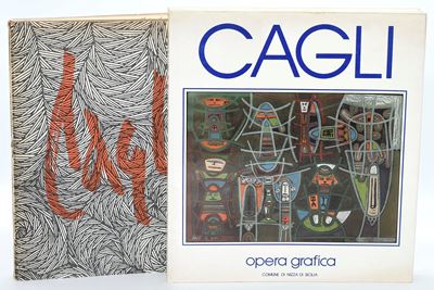 Cagli (Corrado), Opera grafica 1956-1976; Giannattasio, La pittura di visione di Corrado Cagli (2...