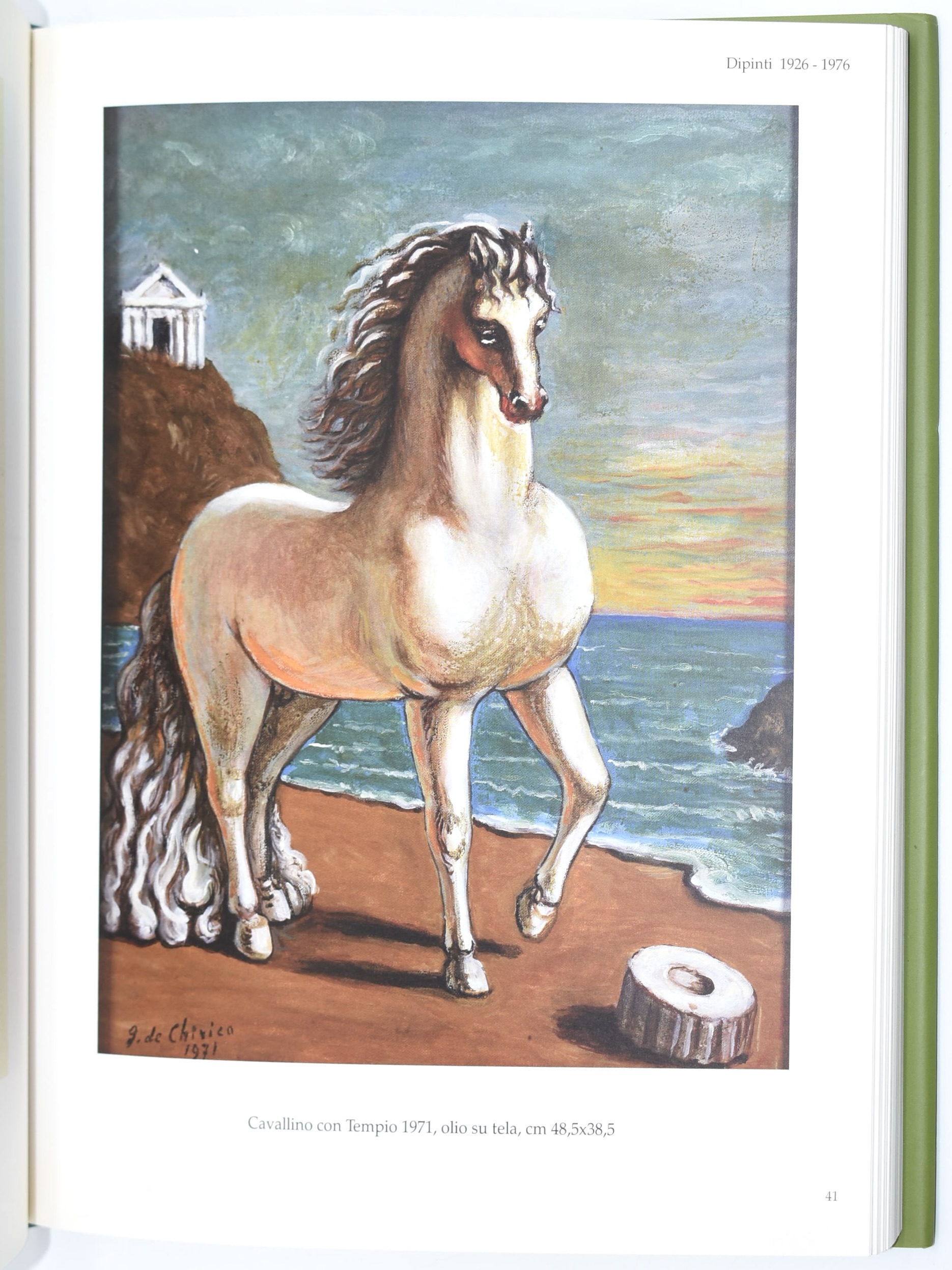 Bruni Sakraischik, Claudio; De Chirico Giorgio (4 volumi) – Cataloghi su Giorgio De Chirico, in-4...