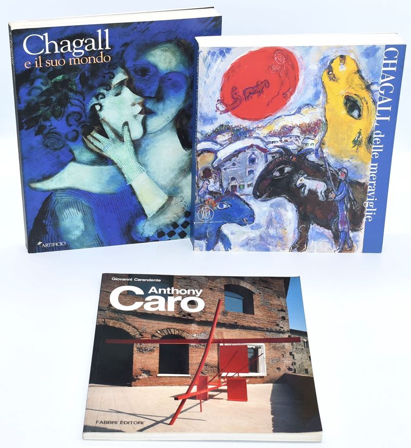 AA.VV., Chagall delle meraviglie; AA.VV., Chagall e il suo mondo; Giovanni Carandente, Anthony Ca...