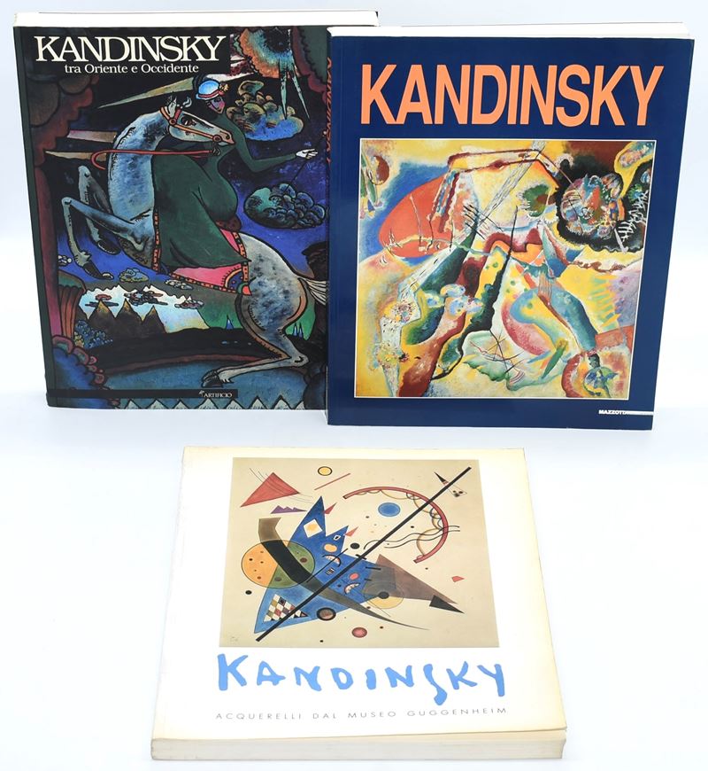 Kandinsky, opere catalografiche (3 volumi)