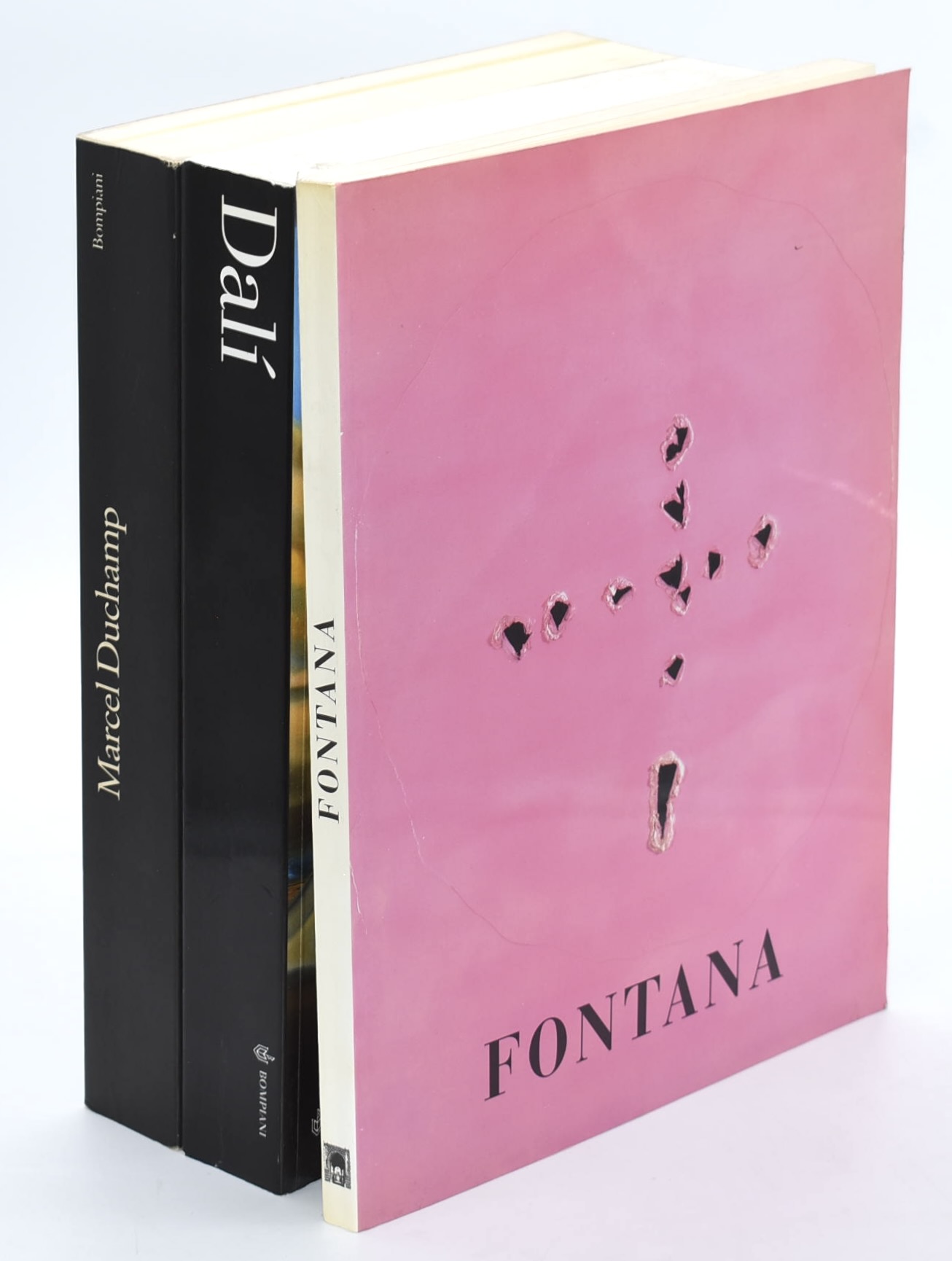 Gualdoni, Flaminio, Fontana; Marcel Duchamp, Vita / Opere; Dawn Ades, Dalì (3 volumi)