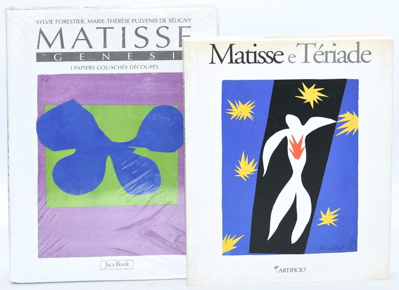 Henri Matisse, Matisse. Genesi e i papiers gouaches decoupes; Matisse e Tériade (2 volumi)