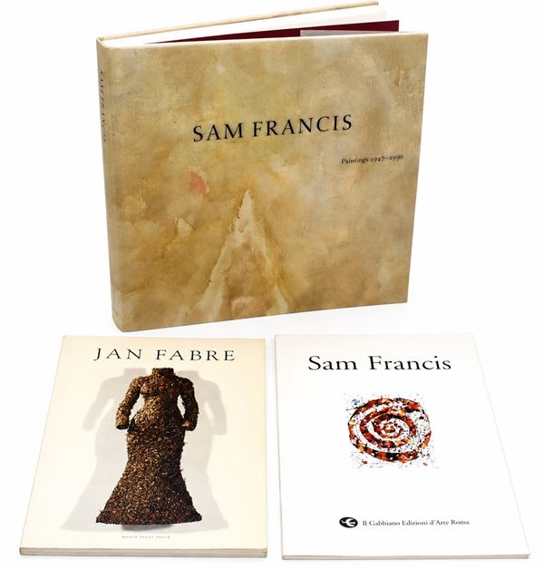 Sam Francis - Jan Fabre (3 volumi)