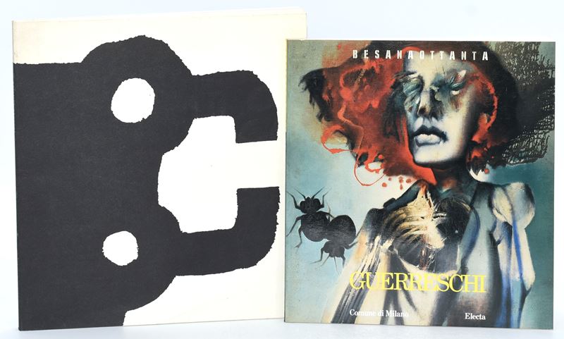 AA.VV., Eduardo Chillida; Renato Barilli, Guerreschi. Due cataloghi d’arte in 2 volumi