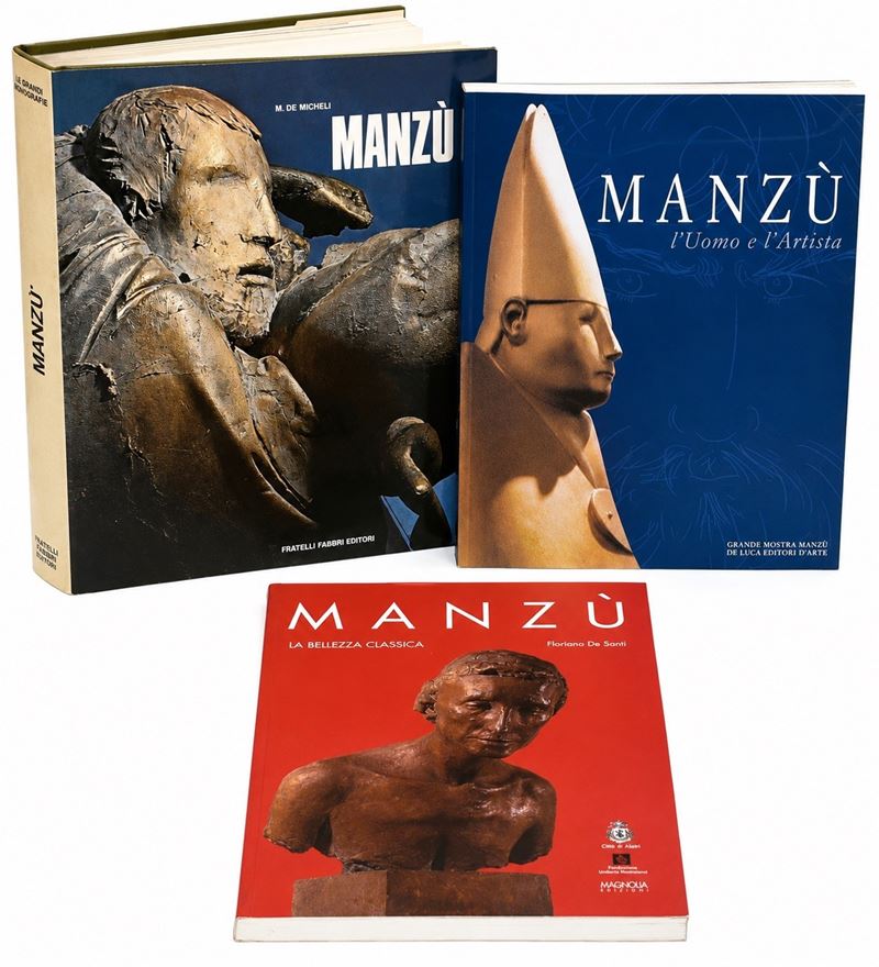 Manzù, Opera in tre volumi su studio monografico