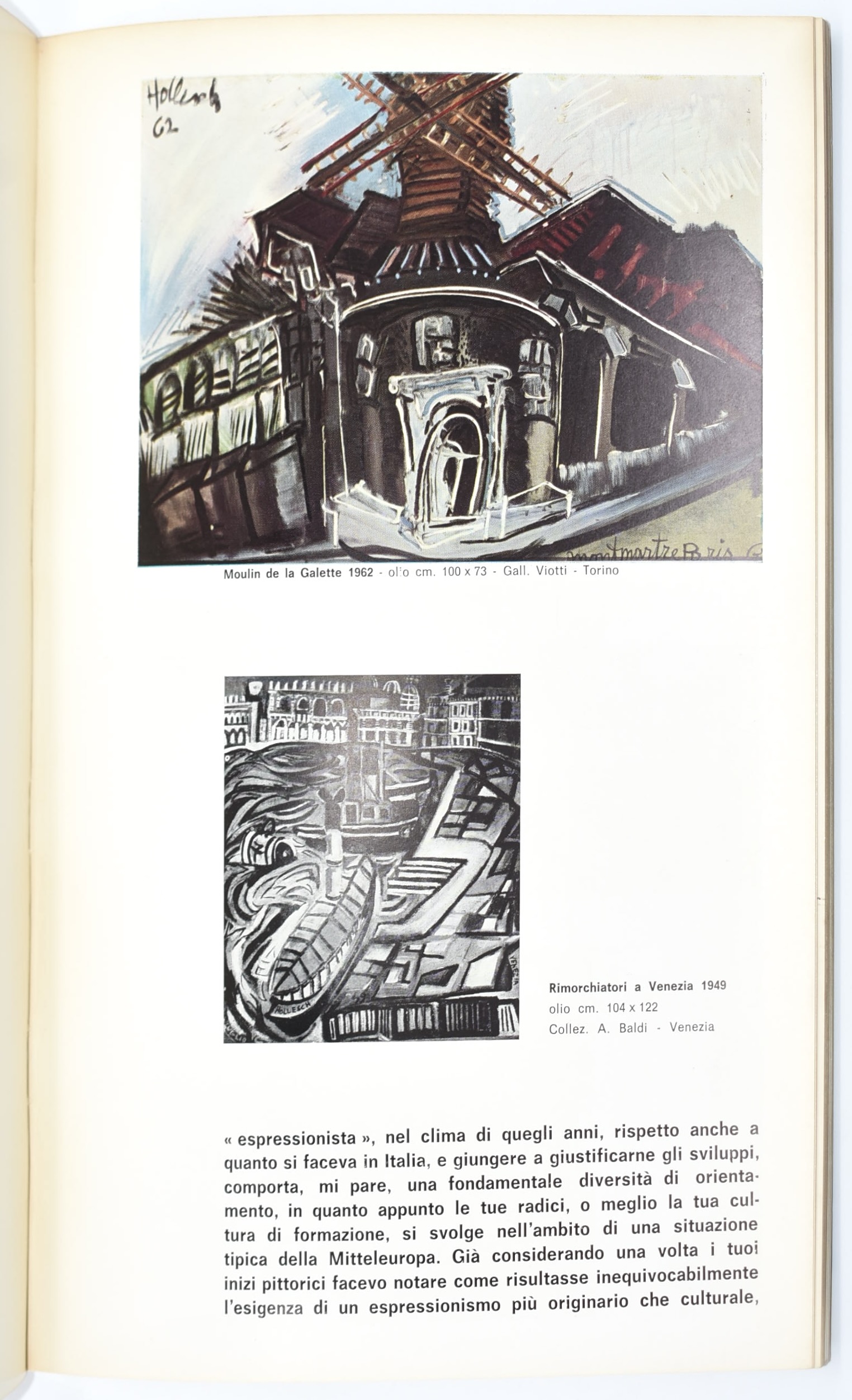 AA.VV., Yves Klein; Adachiara Zevi e Adachiara Kline; Enrico Crispolti e Toni Toniato, Hollesch (...