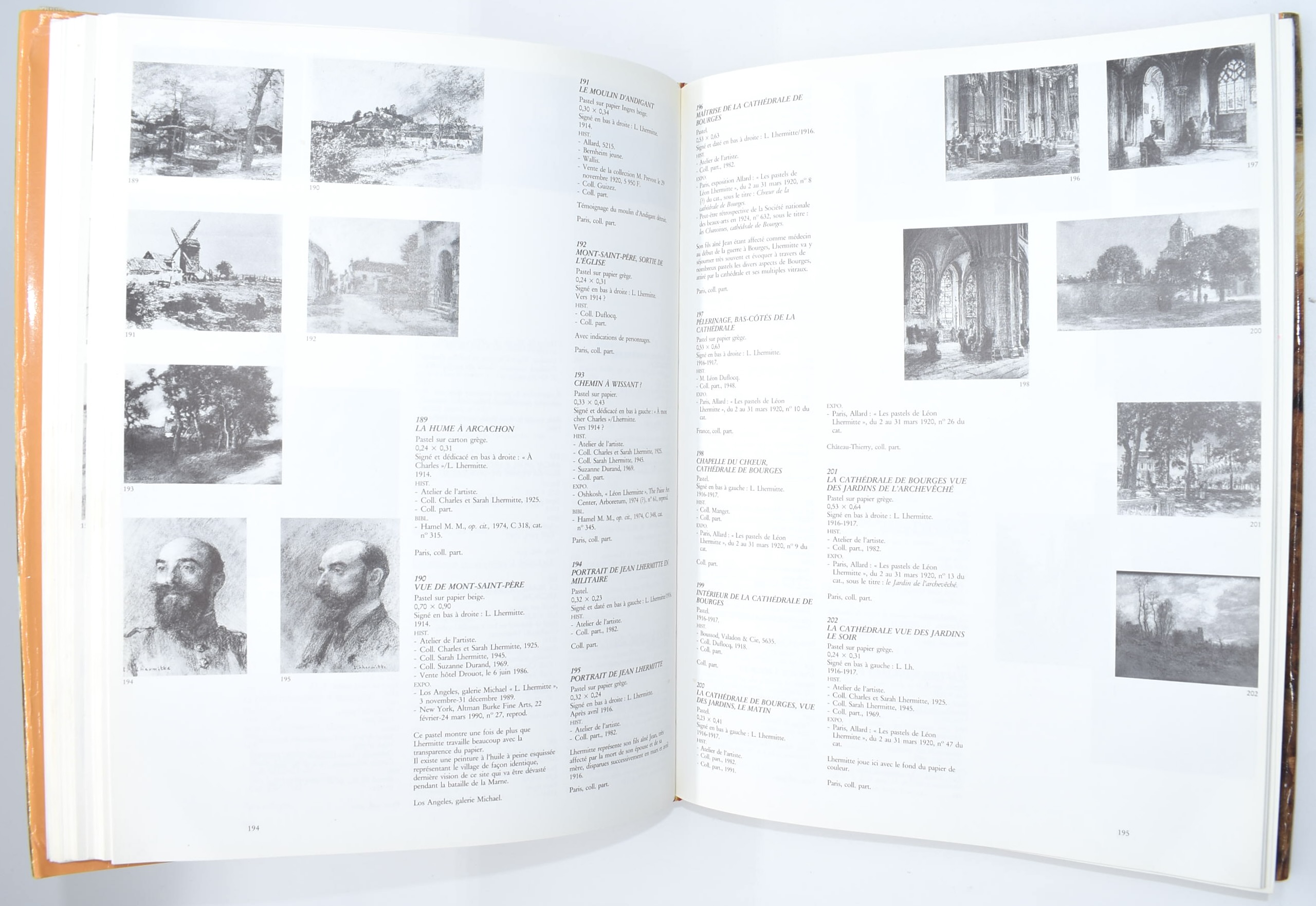 Le Pelley Fonteny e Monique, Thuillier e Jacques: Léon Augustin Lhermitte, catalogo d’arte, 1991