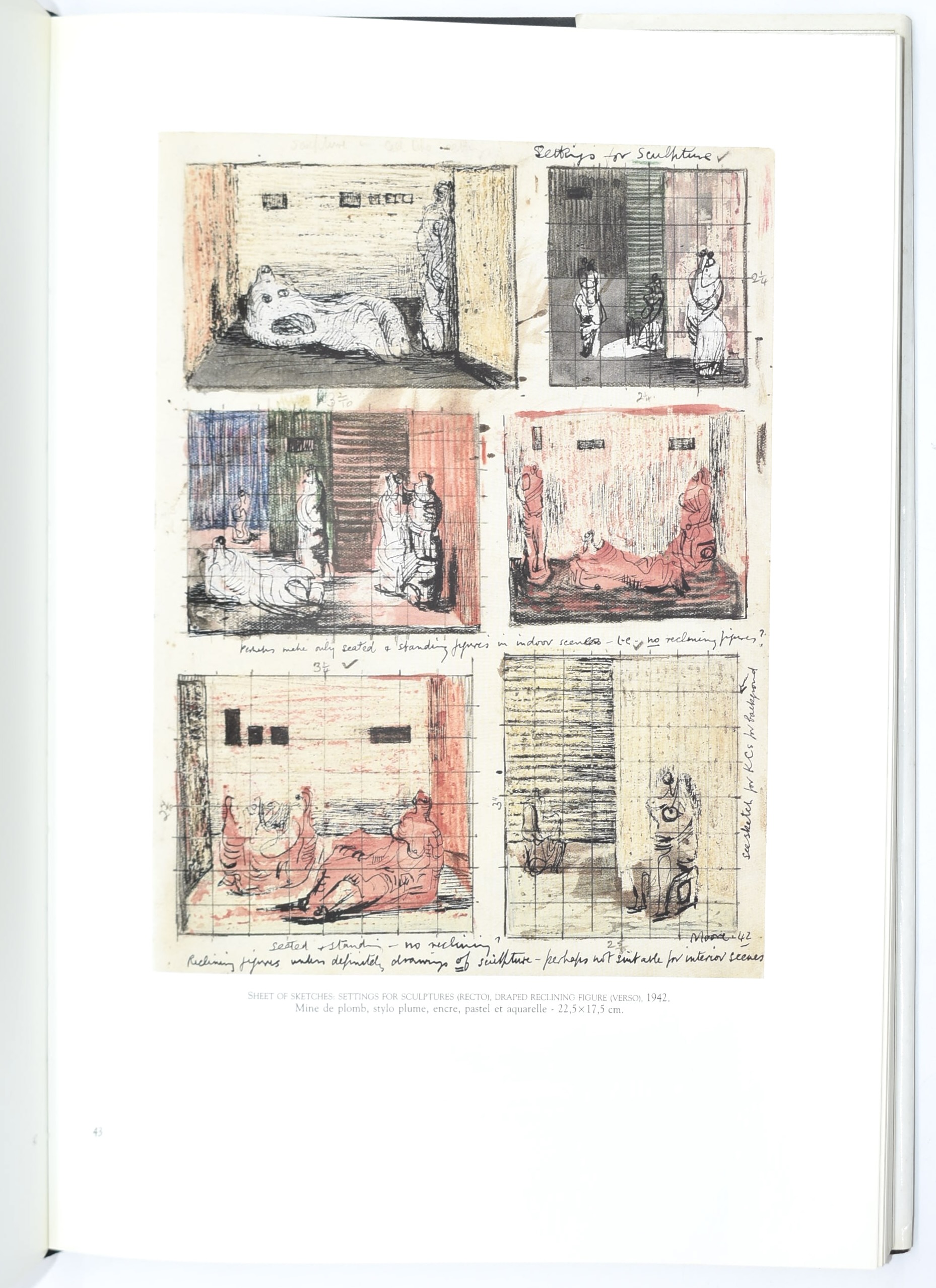 Henry Moore, Henry Moore. Mitchinson; Henry Moore intime. Trimm; Sculture, disegni, incisioni, ar...