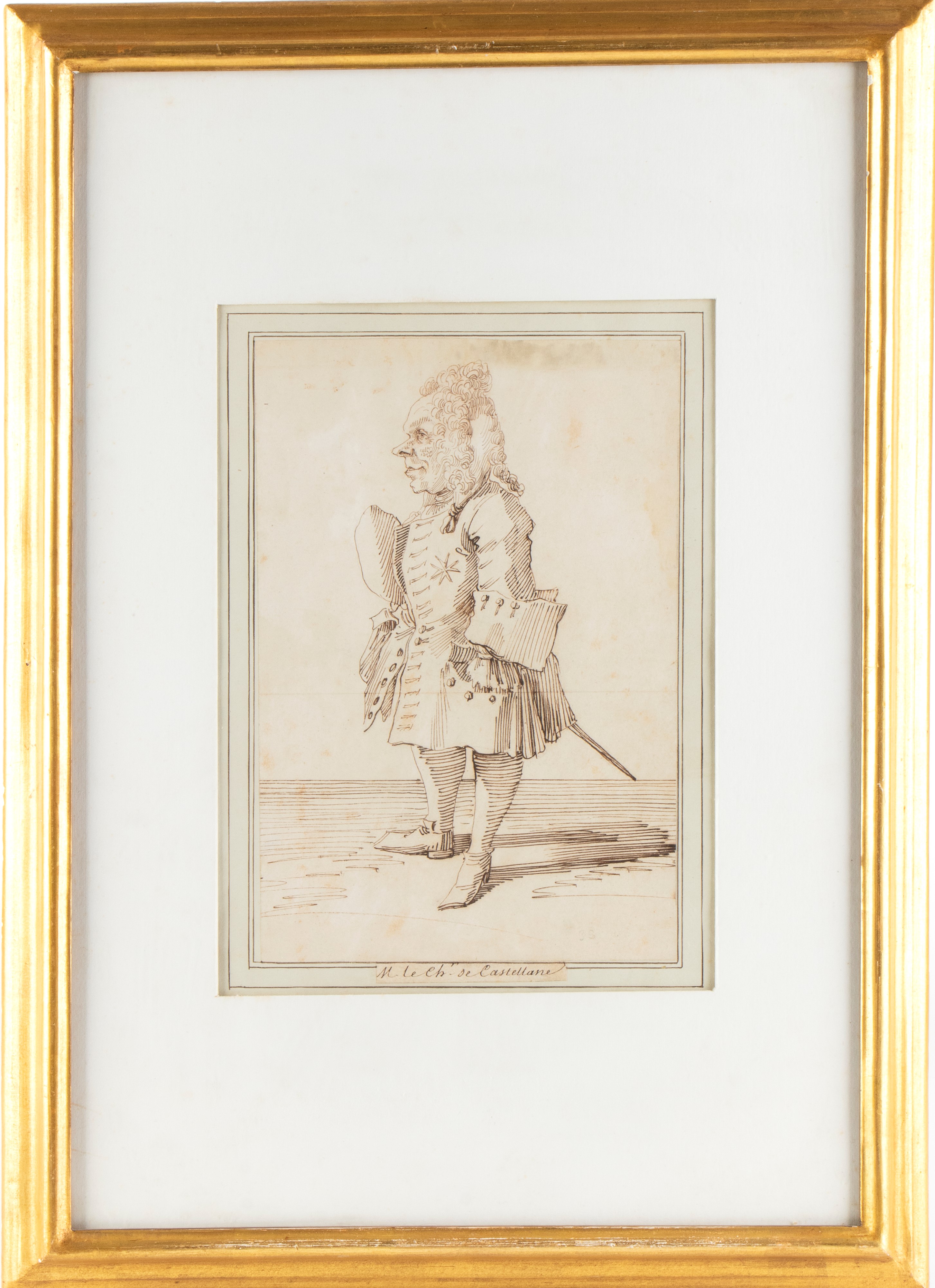 Pier Leone Ghezzi - M.le Ch. de Castellane