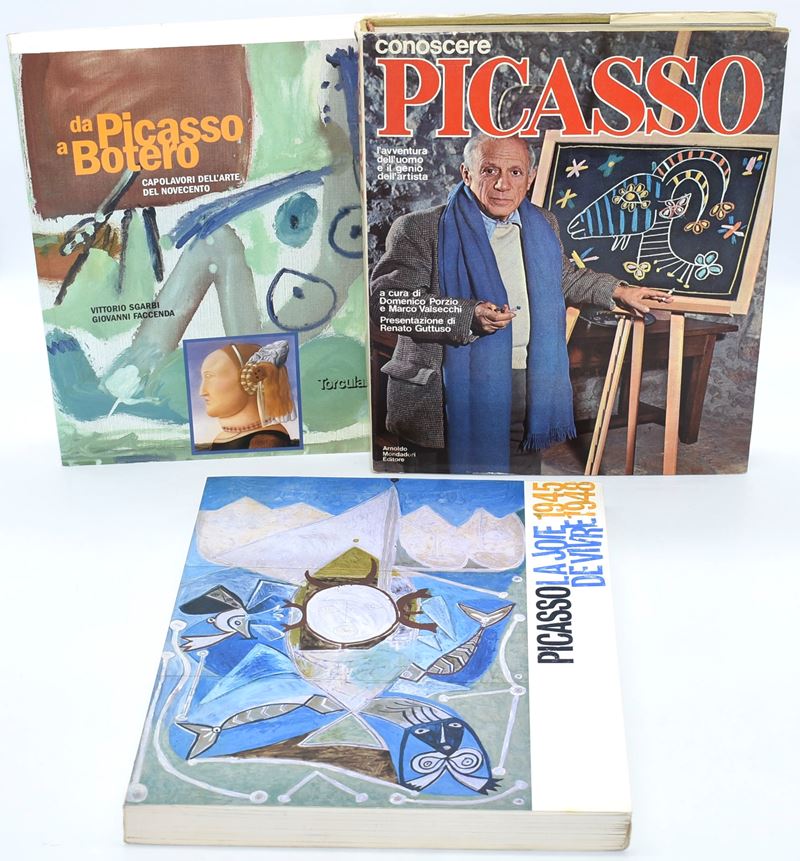 Pablo Picasso, Cataloghi d’arte in 3 volumi