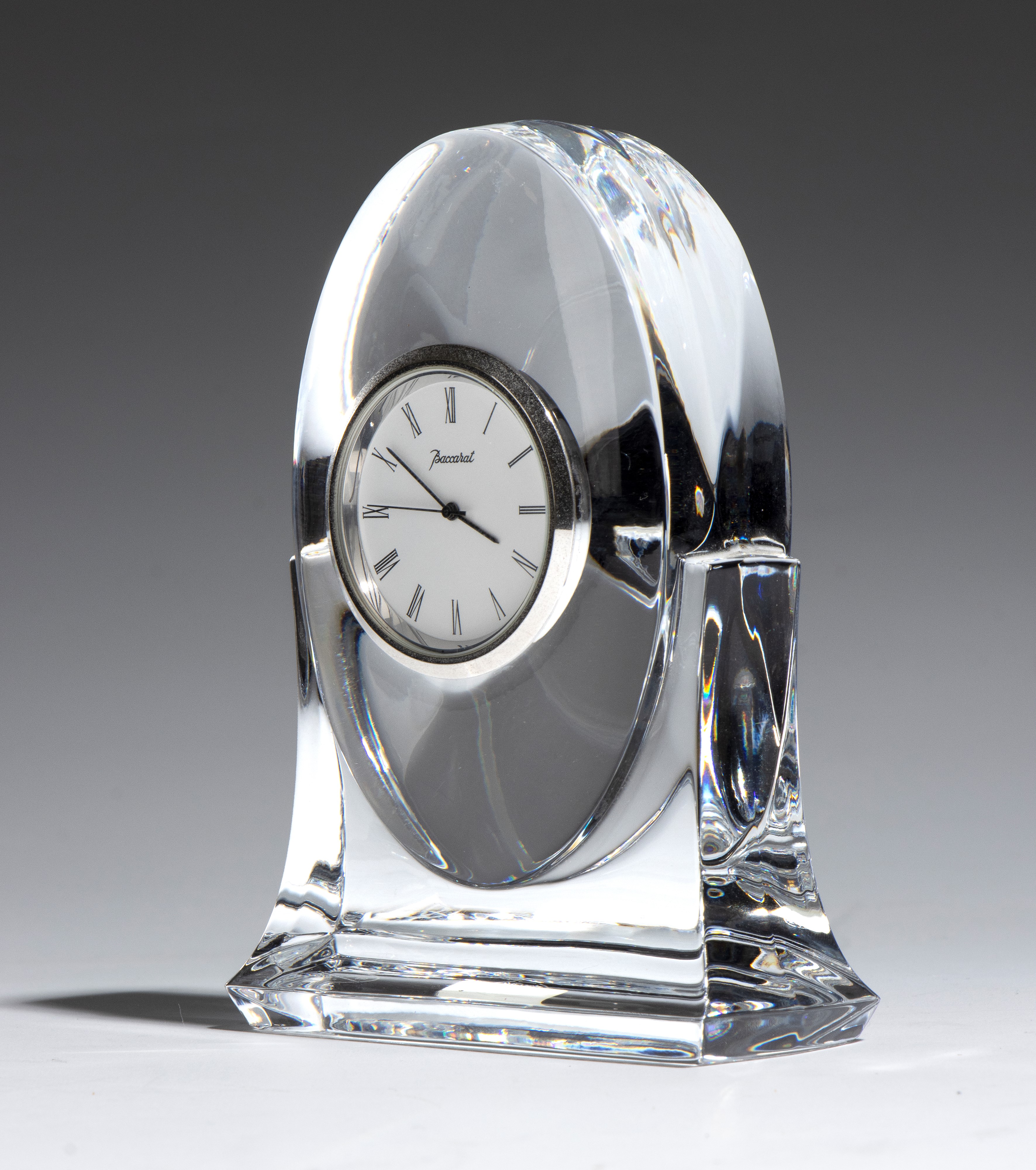 Josef Inwald - Orologio da tavolo in cristallo Baccarat “Tranquillity”