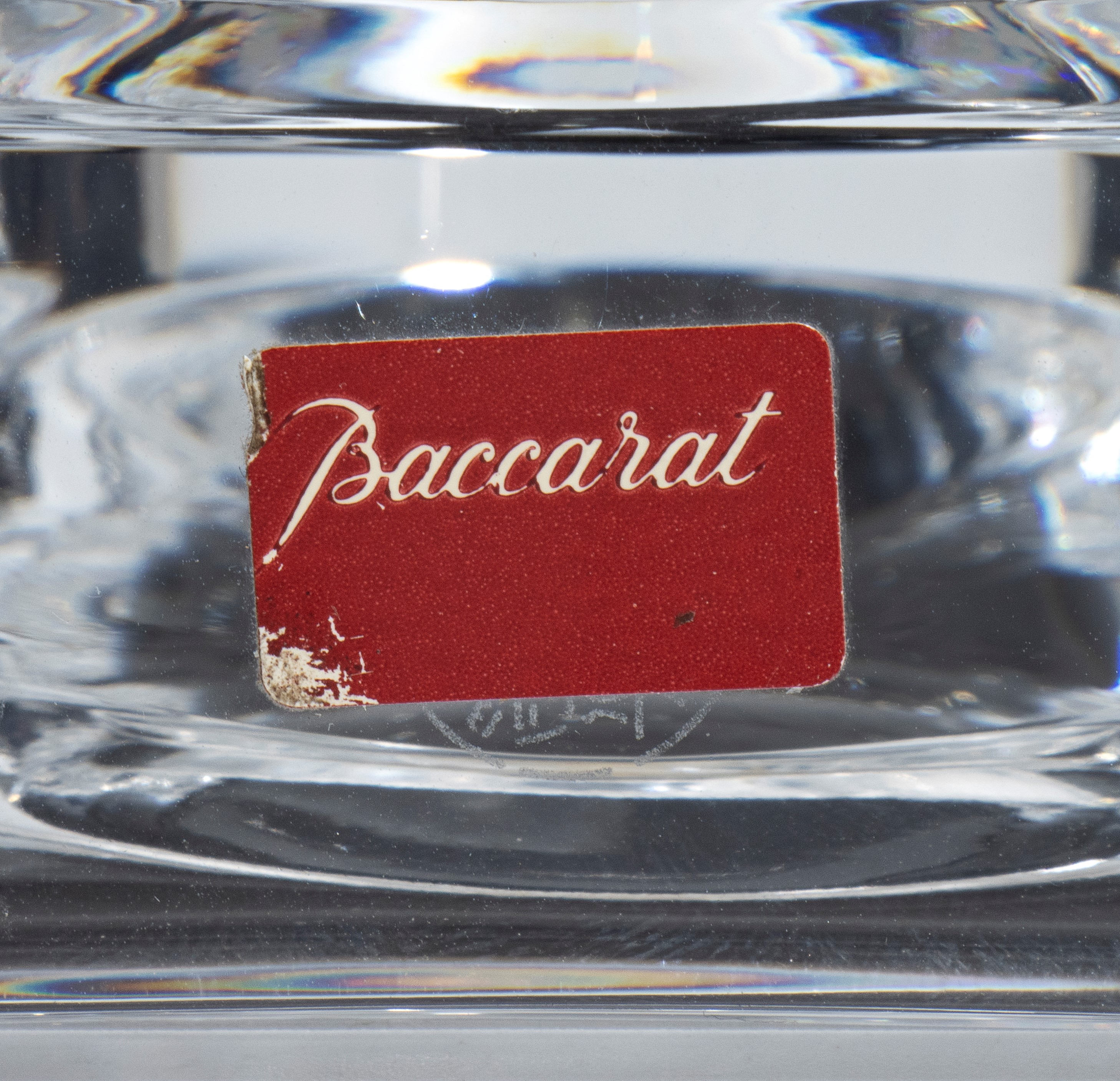Josef Inwald - Orologio da tavolo in cristallo Baccarat “Tranquillity”