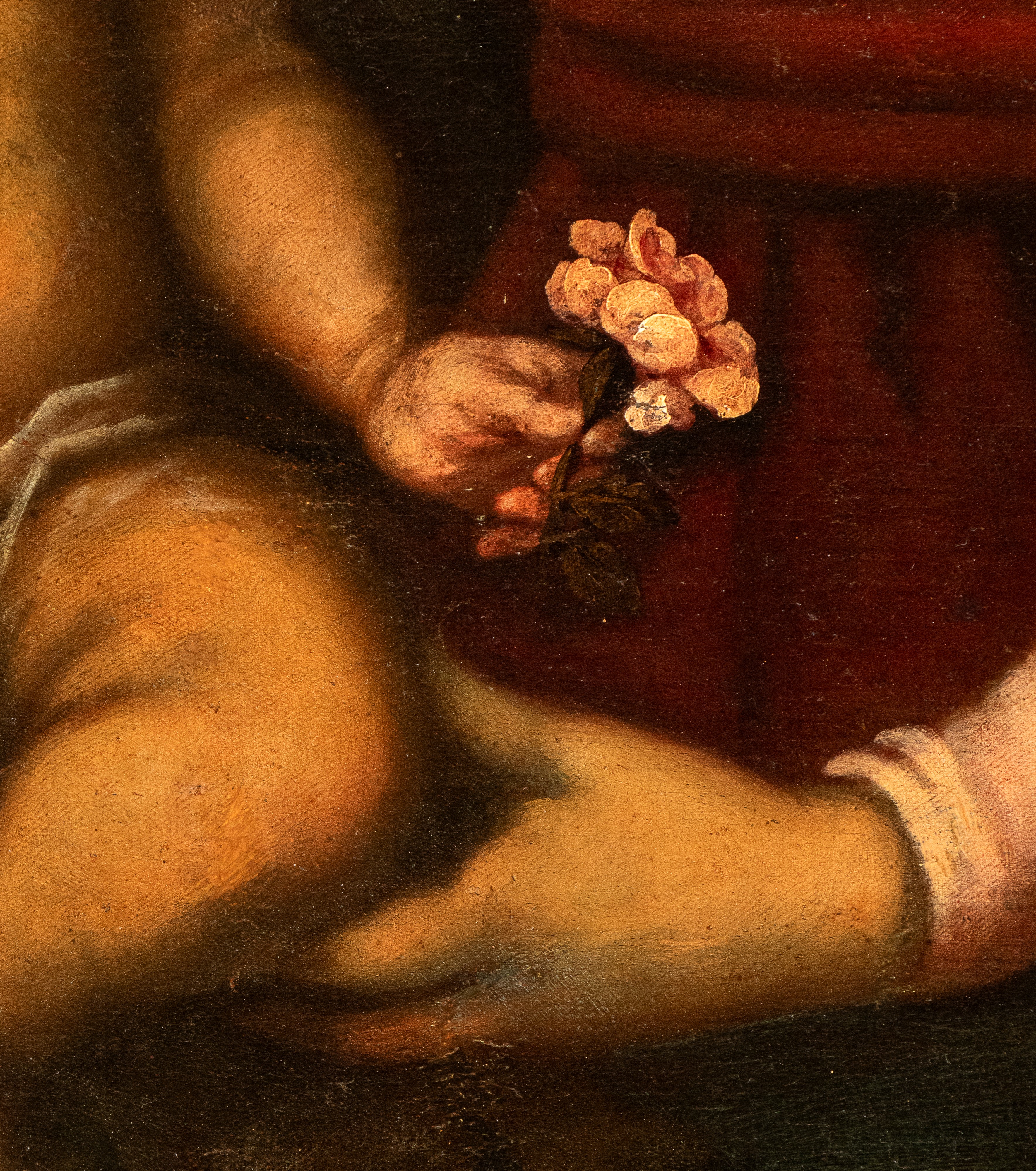 Artista Emiliano, Seconda Metà XVII Secolo - Madonna con Bambino, olio su tela