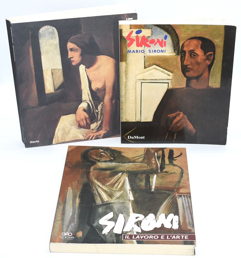 Mario Sironi, Cataloghi su Mario Sironi (3 volumi)