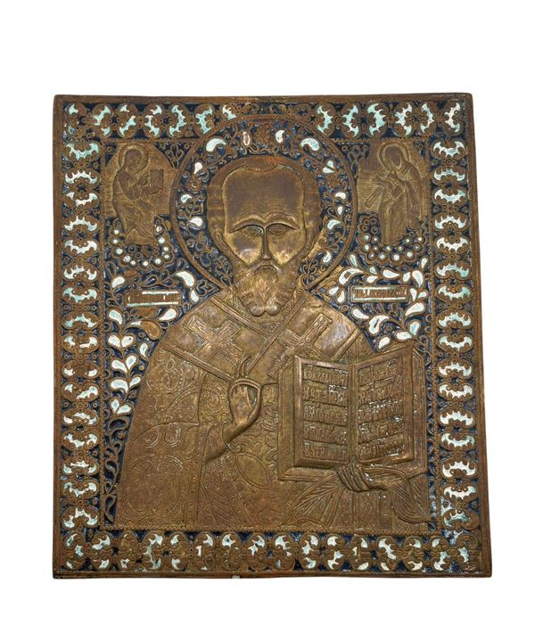 Icona raffigurante San Nicola di Mira