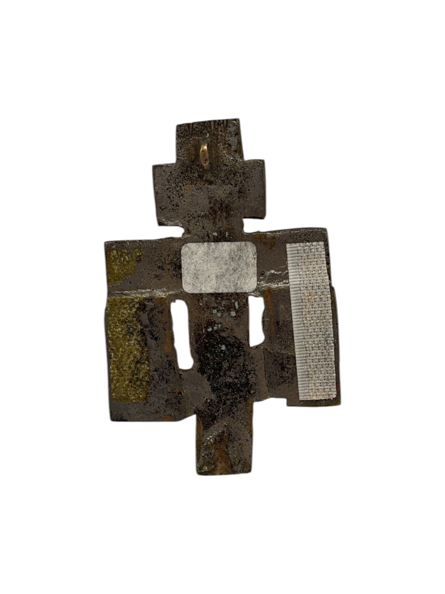 Fusione in bronzo, Croce pettorale raffigurante la Crocifissione (XVIII secolo)