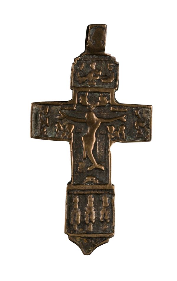 Pectoral cross depicting the Crucifixion