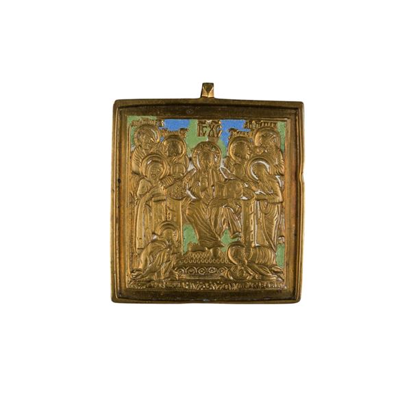 Travel icon depicting the expanded Deesis
