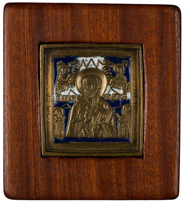 Travel icon depicting Saint Nicholas of Myra