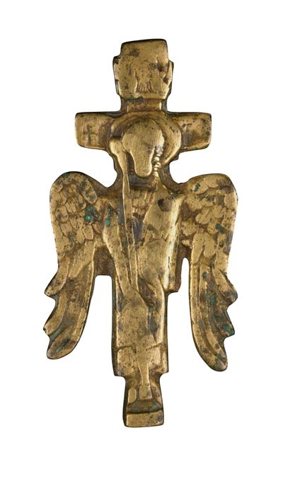 Fusione in bronzo, Croce pettorale raffigurante l’Angelo del Gran Consiglio