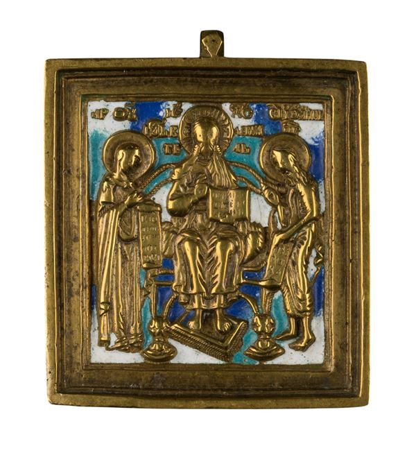 Small travel icon depicting the Deesis