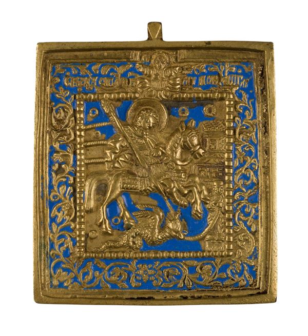 Travel icon depicting Saint George
