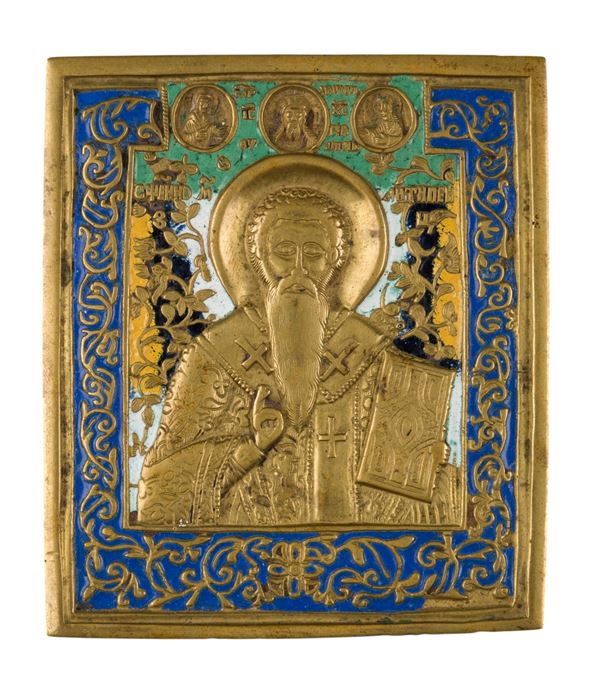 Travel icon depicting Saint Antipa
