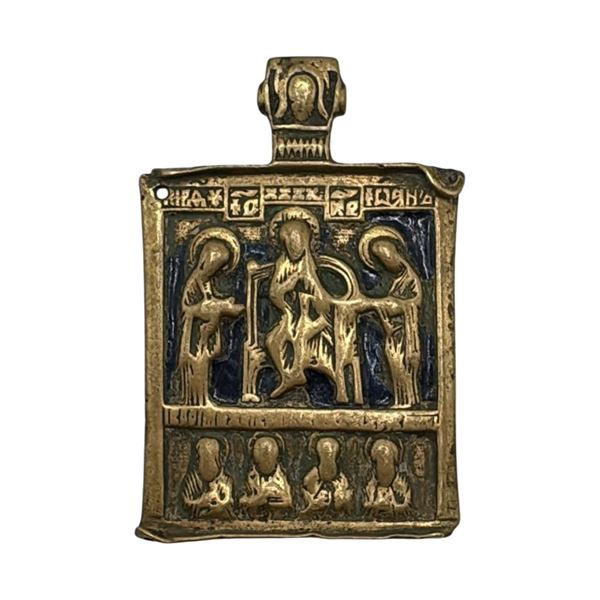 Pectoral icon depicting the Deesis