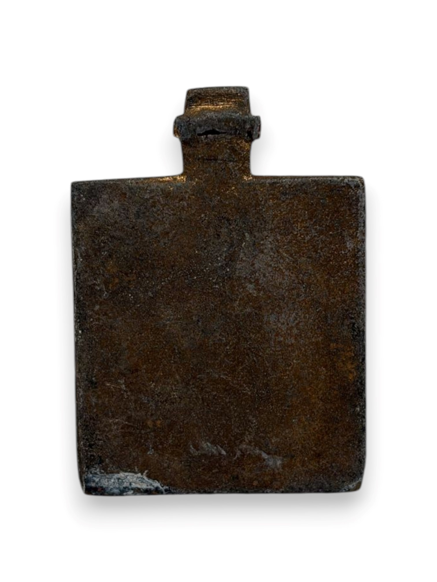 XVIII secolo, Icona pettorale della Trinità, fusione in bronzo