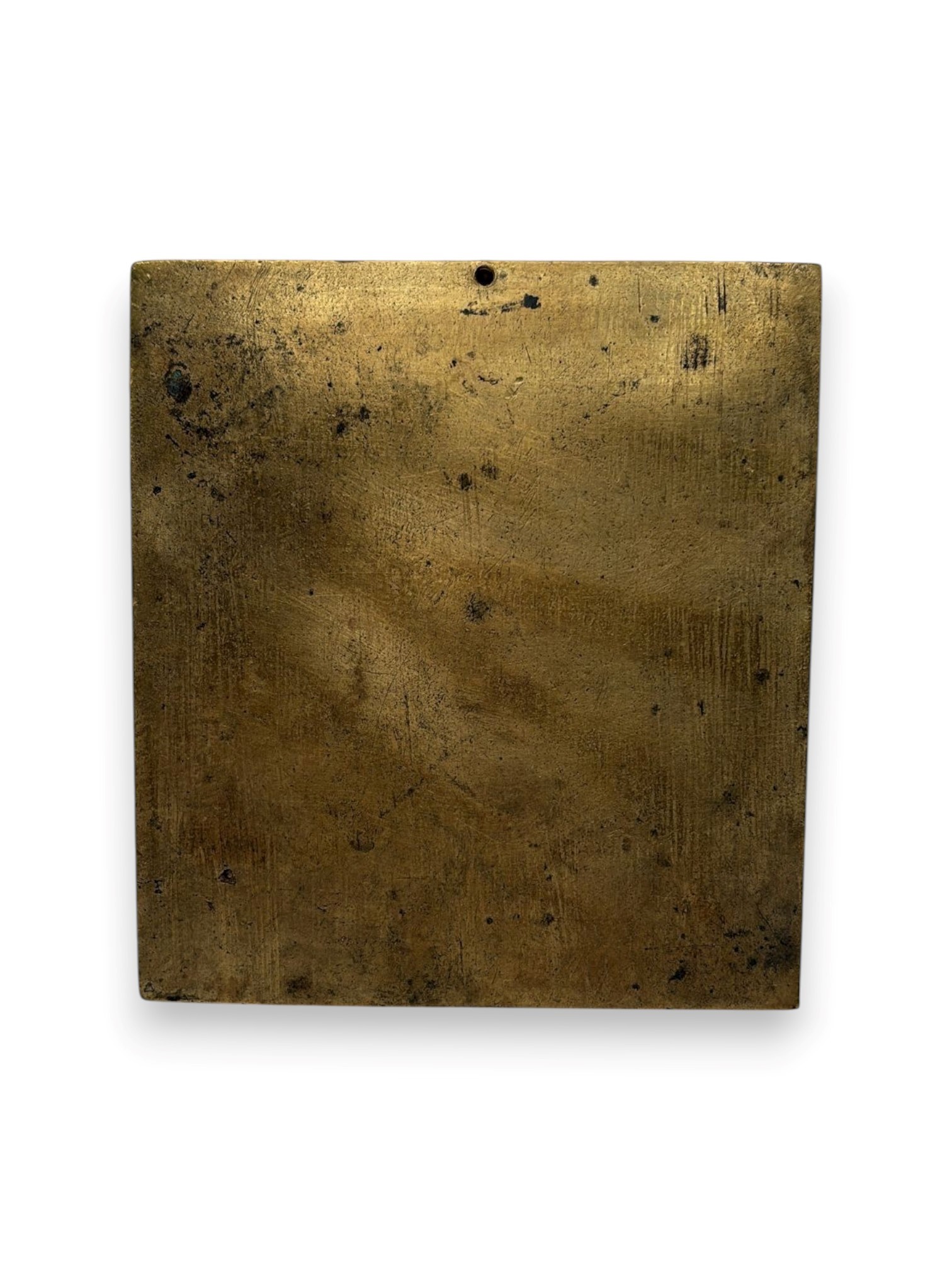 Icona da viaggio del Ciclo Pasquale (Anastasis e Risurrezione dal Sepolcro), fusione in bronzo e ...