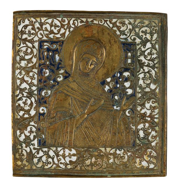 Icona da viaggio raffigurante l'Haghiosoritissa
