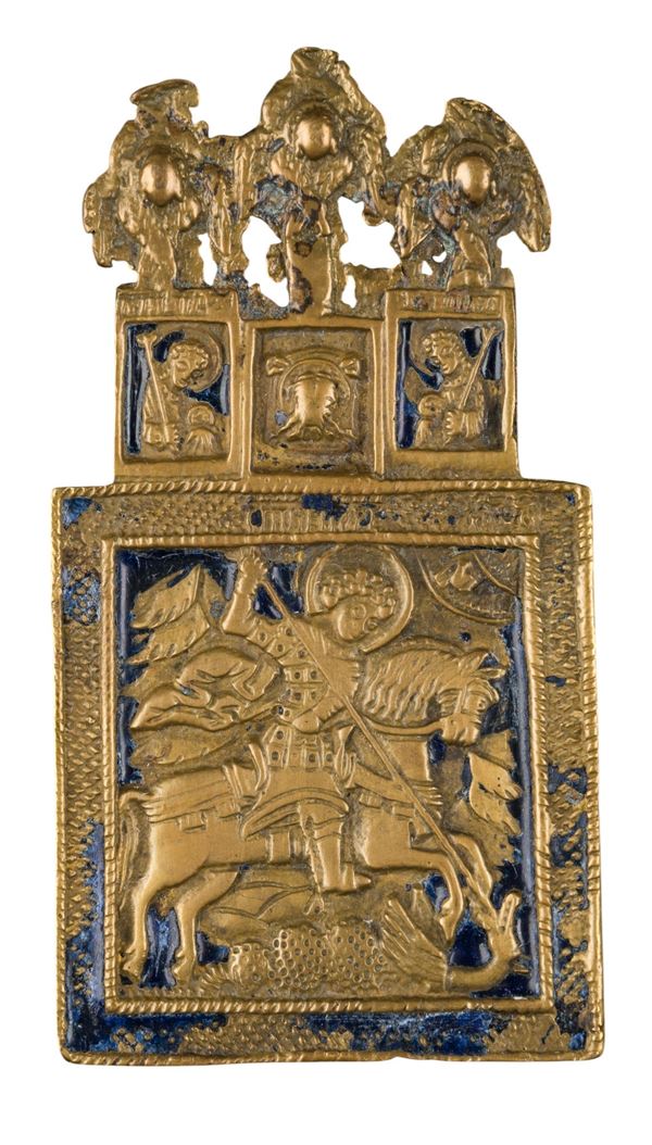 Travel icon depicting Saint George