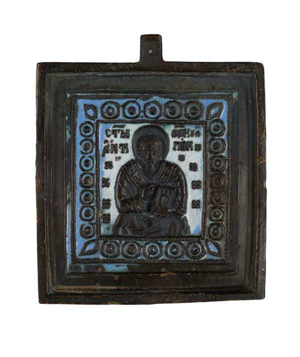 Icona da viaggio raffigurante Sant'Antipa