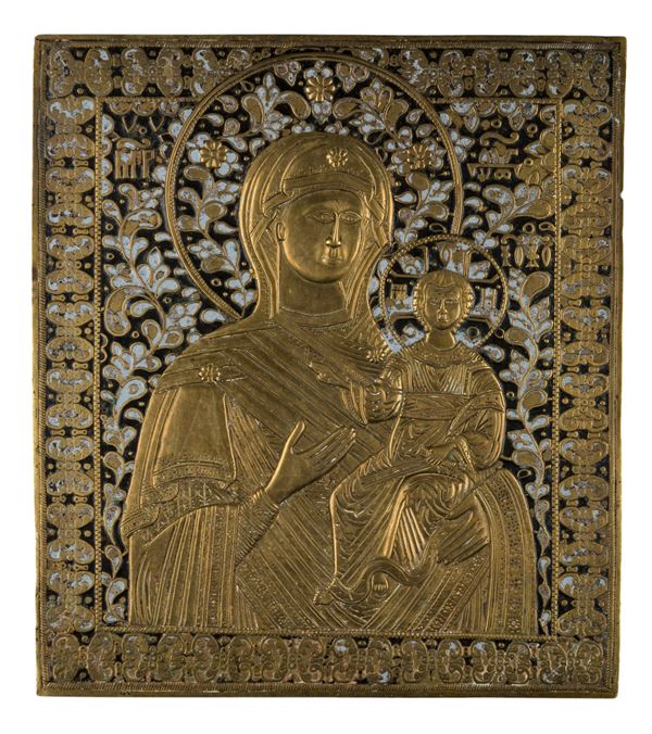Icon depicting Our Lady of Smolensk