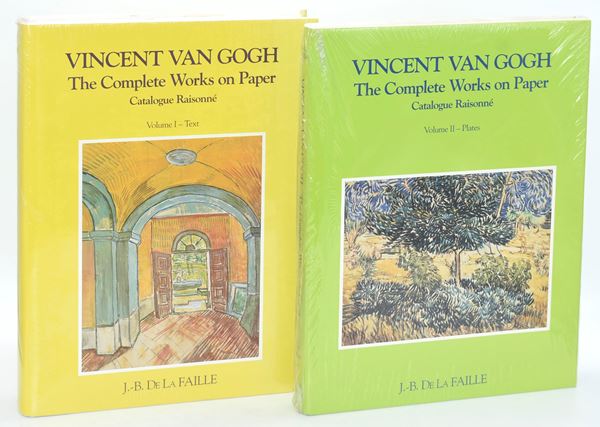 De La Faille, J. B.: Vincent Van Gogh: the Complete Works on Paper. Catalogue Raisonné (incellofanato)  - Auction ART AND ARTISTS' BOOKS FROM THE MARIO PADOVAN'S LIBRARY - Bertolami Fine Art - Casa d'Aste