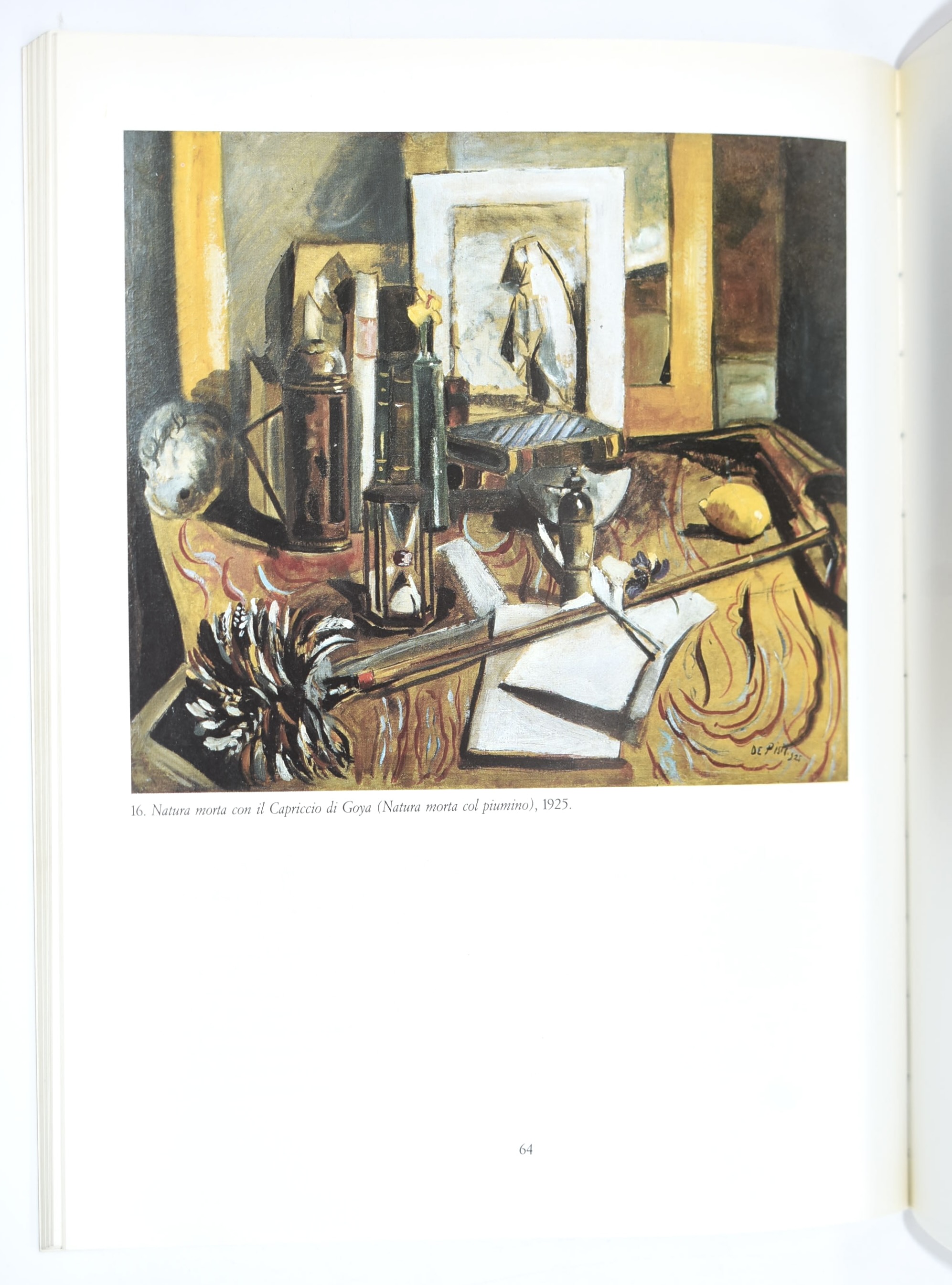Filippo De Pisis, Tre volumi di cataloghi d’arte (Nature morte; La collezione Malabotta; Dalle av...