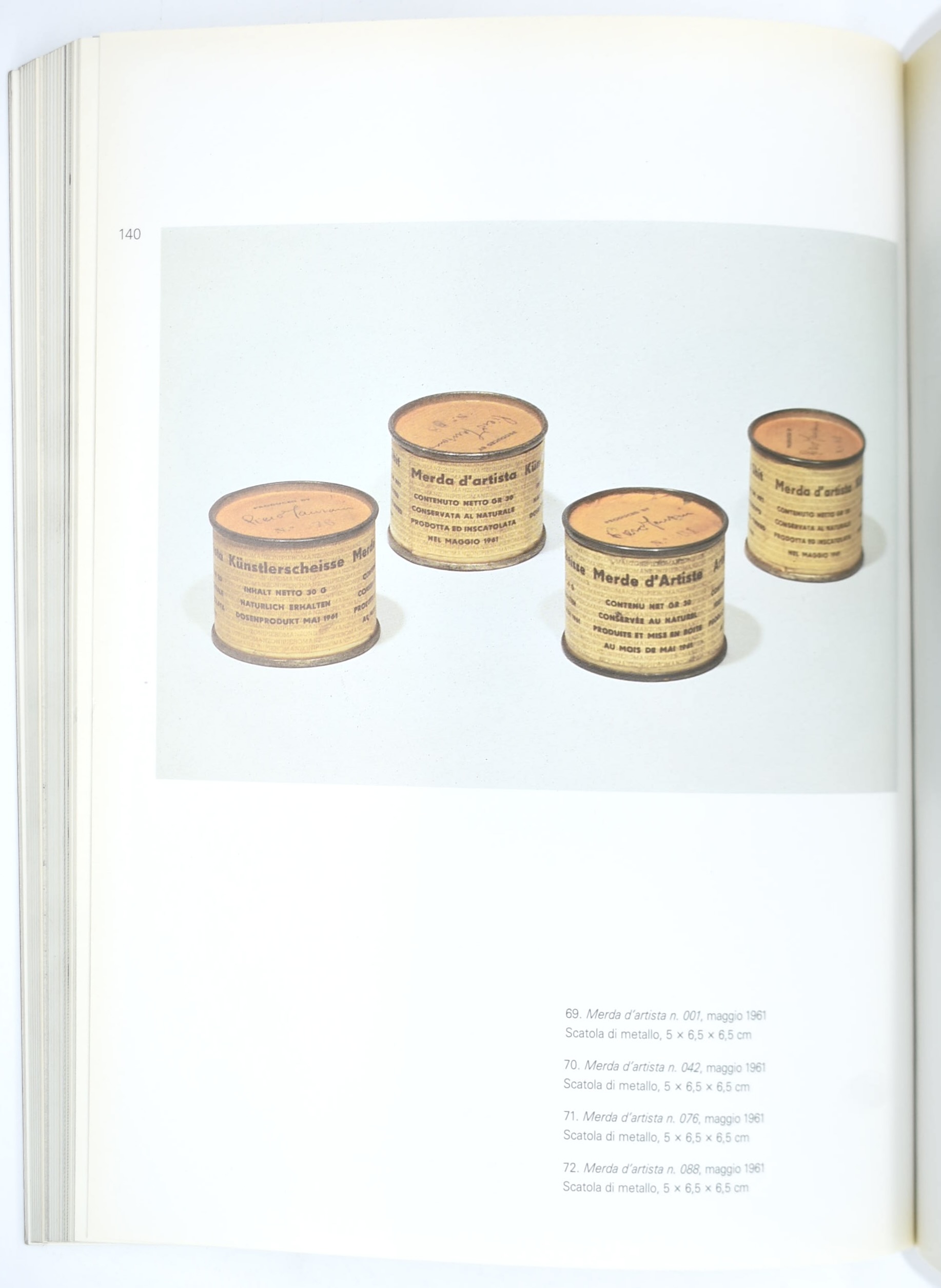 Germano Celant, Piero Manzoni, 1992